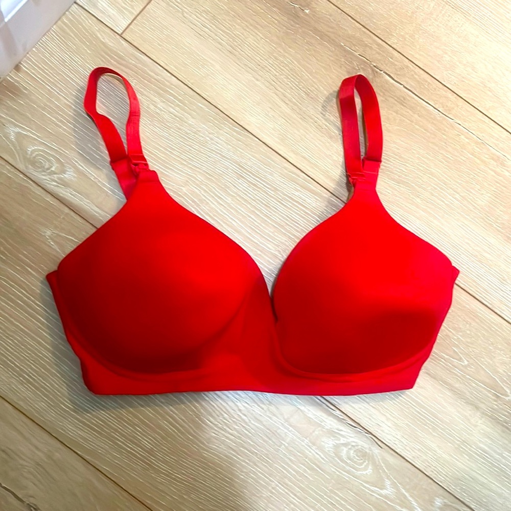 34DDD Motherhood Maternity Red Clip Down Bra